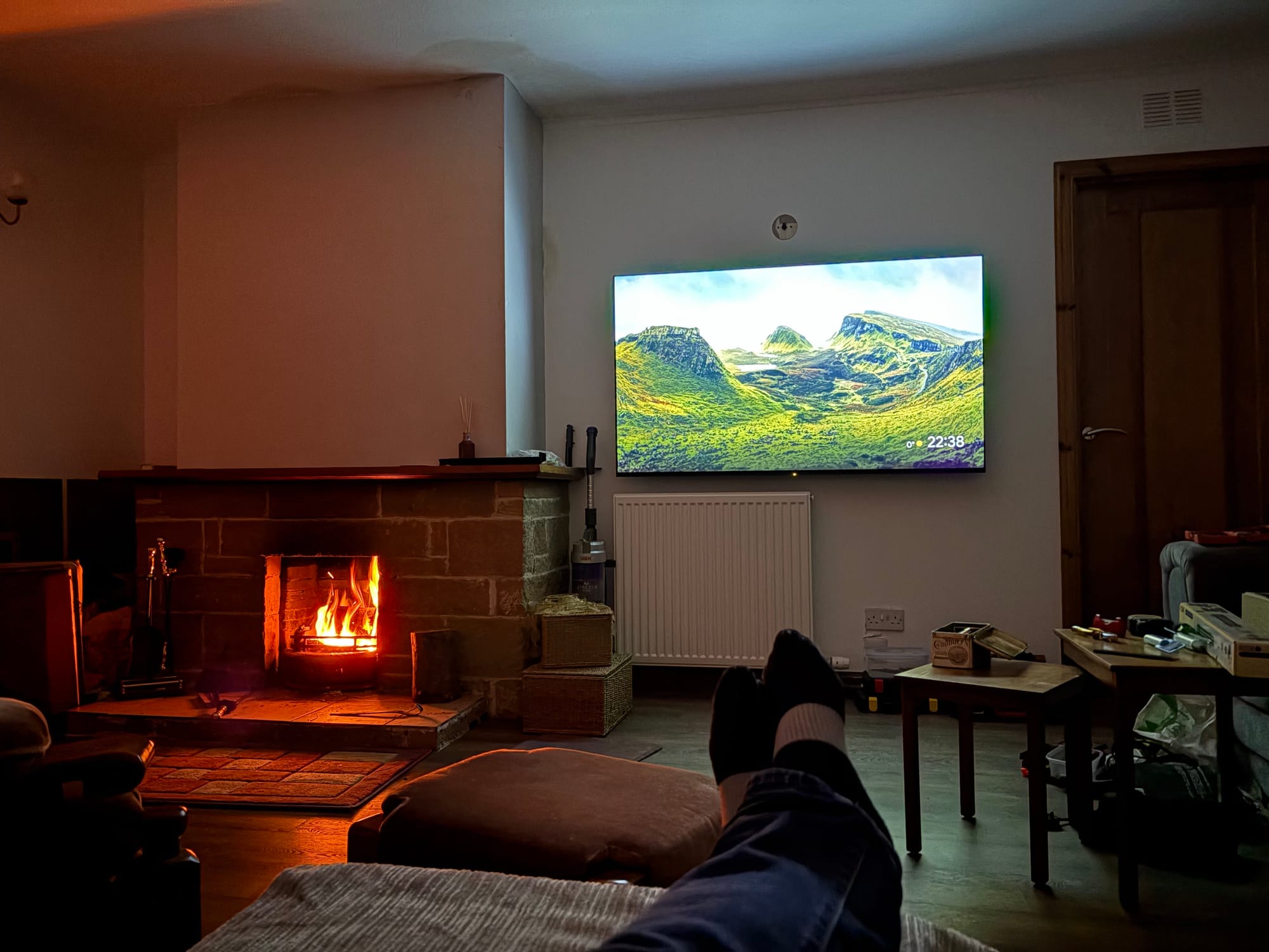 Cosy nights in by the fire